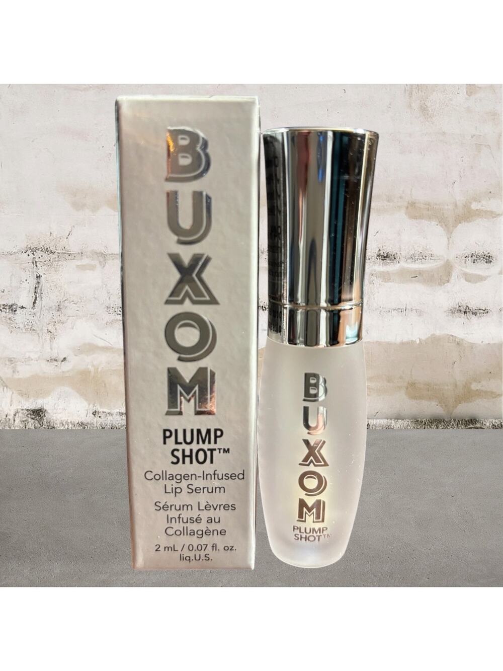Buxom Plump Shot Collagen-Infused Lip Serum in Filler NIB